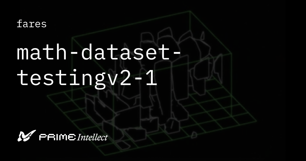 math-dataset-testingv2-1 | Prime Intellect