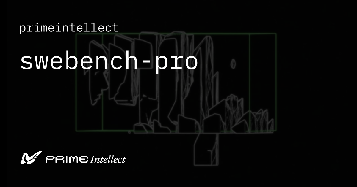 swebench-pro | Prime Intellect