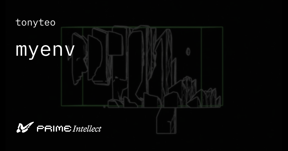 myenv | Prime Intellect